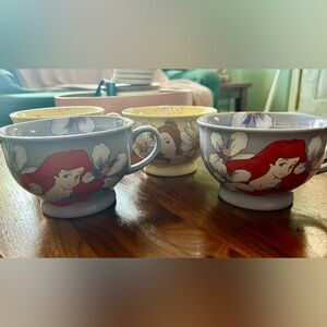 Disney Princess Mug Set - Lavender, Yellow